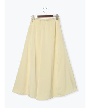 Te chichi 【Atelier Bonheur】サテンロングスカート(セットアップ可)《2025winter catalog item》 イエロー