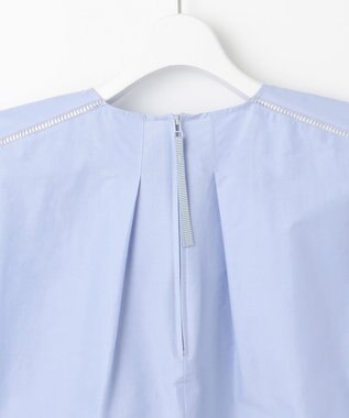 23区 【洗える】シャルマンエンブロイダリー Tブラウス ラベンダー系