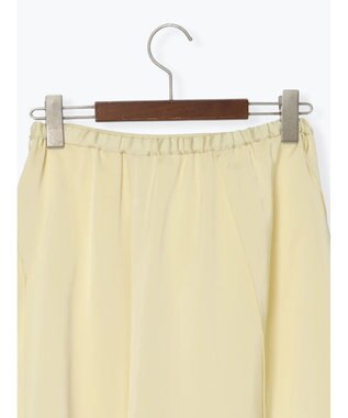 Te chichi 【Atelier Bonheur】サテンロングスカート(セットアップ可)《2025winter catalog item》 イエロー