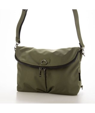 Y'SACCS 【Y’SACCS vous et】 フロントポケット2WAYバッグ カーキ