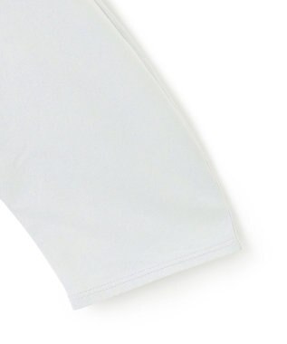 ICB 【接触冷感・UVケア・洗える】 コンフォートプレーティング クレセントスリーブカットソー アイスグレー系