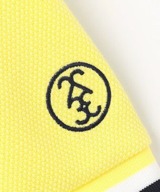 23区GOLF 【WOMEN】ゆったりシルエット 半袖ゴルフポロシャツ イエロー系