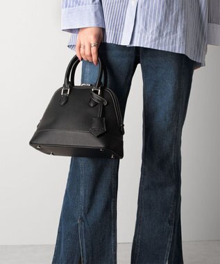 LA BAGAGERIE 【MONICA】2wayミニボストンバッグ ブラック
