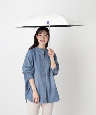 MOONBAT 【WEB限定】POLO RALPH LAUREN(ポロ ラルフローレン) 晴雨兼用日傘 折りたたみ傘 コンパクト ポロベア 一級遮光 遮熱 UV オフホワイト