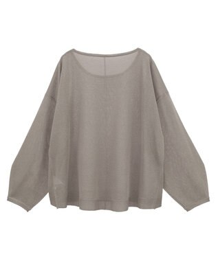 YECCA VECCA シアーニットプルオーバー Beige