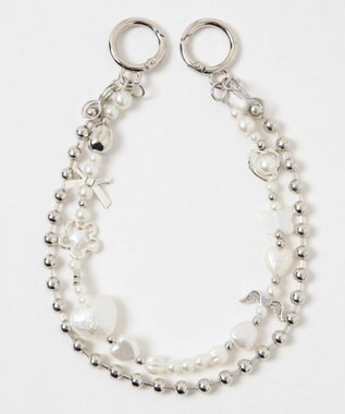 WEGO 2wayチェーンビーズストラップ 柄2