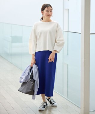 ANY L 【洗濯機可/5色展開】サカリバランタンスリーブプルオーバー オフ