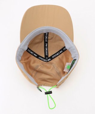 PW CIRCULUS 【手洗い洗濯可 / 通気性抜群】 【UNISEX】【スピンドルで調整可能】ジェットキャップ  ゴルフ ベージュ系