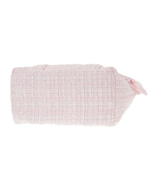 Maison de FLEUR ピンクマニアボリュームリボン2WayトートMバッグ Pink