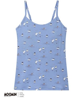 une nana cool 【ムーミン】MOOMIN × une nana ccol カップ付キャミソール OB