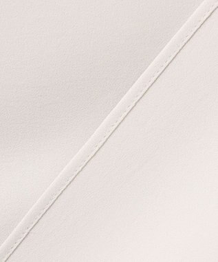 ICB L ストレッチジョーゼット ドレープデザインブラウス トープ