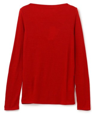 BEIGE， FORD / ボートネックトップス Red