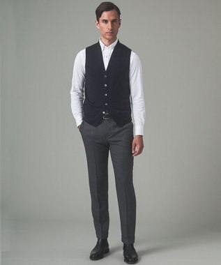 GOTAIRIKU ほぼ通年使用可【洗える/ストレッチ/シワになりにくい】ZERO TRIA ウォッシャブルパンツ(24年モデル) ライトグレー系8