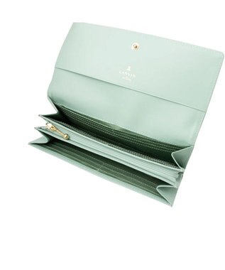 LANVIN en Bleu リュクサンブール かぶせ長財布 ミント
