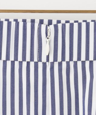 組曲 【洗える】C/Nyブロード スカート ネイビー系1