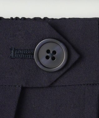 自由区 ファンクショナルブロード カーブパンツ ネイビー