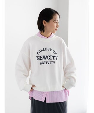 Te chichi オーバーサイズシャツ ピンク