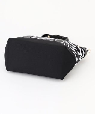 LA BAGAGERIE ベルテッド2WAYミニトート ゼブラ