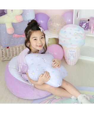 Mother garden マザーガーデン ユニコーン クッション 《星型 / ハート型 / アイス型》 単品 星型