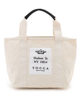 TOCCA 【WEB＆一部店舗限定】TOCCA AVENUE CANVASTOTE キャンバス トートバッグ アイボリー系