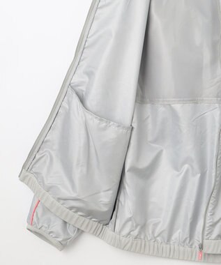 23区GOLF 【WOMEN】【撥水】ブライトタフタ ブルゾン ライトグレー系