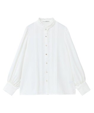 Green Parks ・ＥＬＥＮＣＡＲＥ　ＤＵＥ　ピンタックブラウス Off White
