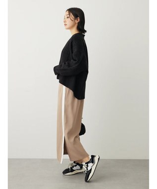 Green Parks ・ＥＬＥＮＣＡＲＥ　ＤＵＥ　サイドラインナロースカート Beige