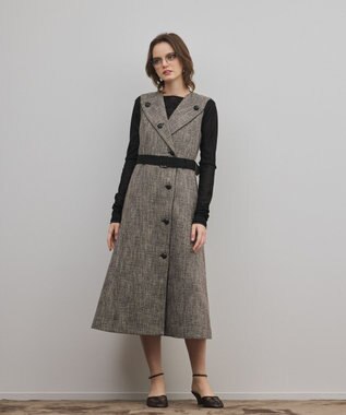 GRACE CONTINENTAL ツイーディジャンパースカート