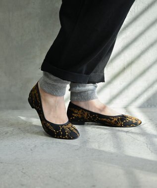 AND WOOL あったかレギンス グレー