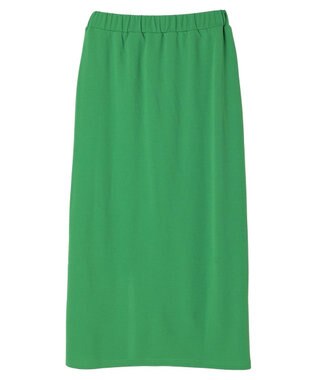 Green Parks カットジョーゼットＩラインスカート Green