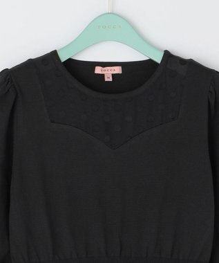 TOCCA 【洗える！】RAINY NIGHT ニットドレス ブラック系