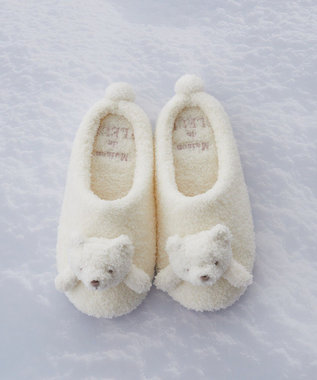 Maison de FLEUR シロクマルームシューズ