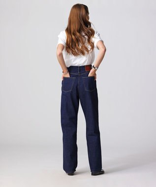 LENO KAY HIGH WAIST JEANS　ハイウエストストレートデニムパンツ INDIGO