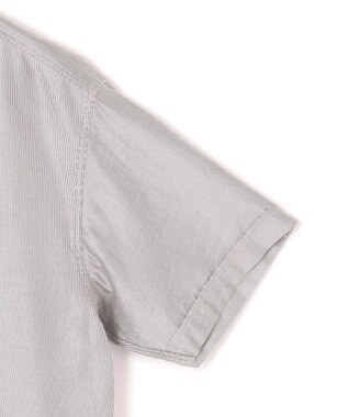 JOSEPH HOMME ストレッチマイヤー　ウイングカラー半袖シャツ ライトグレー系
