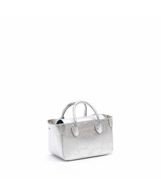 A.D.M.J. エリーゼ180mm マイクロミニトートバッグ シルバー