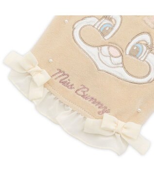 PET PARADISE ディズニー バンビ ミスバニー ベロア Tシャツ 小型犬 ベージュ