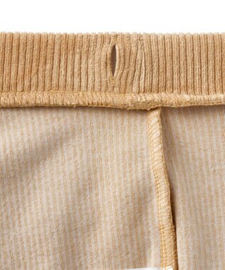 MIKI HOUSE HOT BISCUITS 【80-120cm】 ストレッチニット コーデュロイパンツ ベージュ