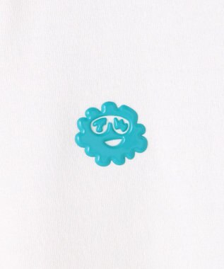 PW CIRCULUS 【MEN】POP＆WIT グラフィックモックネックT ゴルフ ホワイト系2