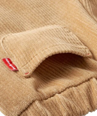 MIKI HOUSE HOT BISCUITS 【80-120cm】 ストレッチニット コーデュロイパンツ ベージュ