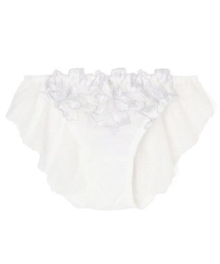 San-ai Resort（三愛水着楽園） エレガントコレクション【2411】バックレースショーツ 【northerly】 ホワイト