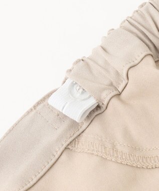 ANY KIDS フリル カプリ パンツ ベージュ