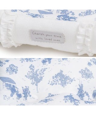 PET PARADISE ペットパラダイス クールカドラー 《トワルドジュイ柄》 四角型 Ｓ ホワイト×ブルー