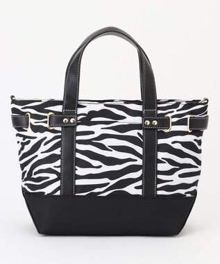 LA BAGAGERIE ベルテッド2WAYミニトート ゼブラ