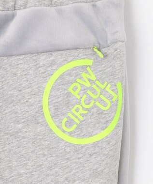 PW CIRCULUS 【MEN】サイドロゴ ジャージー ジョガーパンツ ライトグレー系