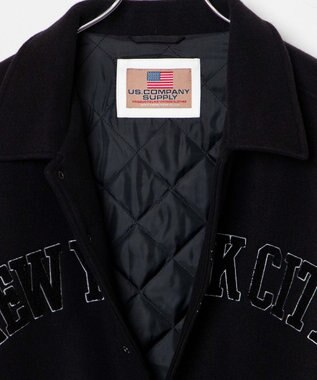 WEGO メルトンワッペンスタジャン ブラック