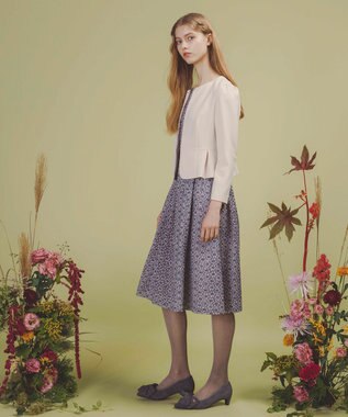 TOCCA 【洗える・消臭】BUTTERFLY WING ジャケット ベージュ系