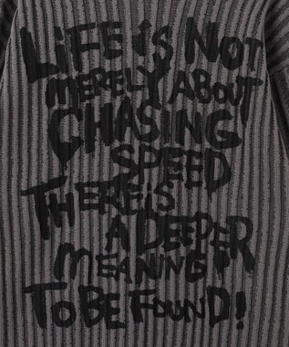 WEGO クラッシュリブBIGニットプルオーバー スミクロ