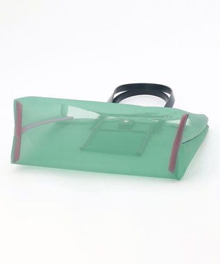 自由区 ホースメッシュトート バッグ ブルー