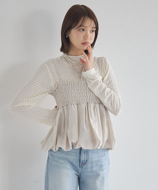 earth music&ecology バルーンビスチェ