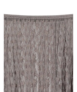 Green Parks ・ＥＬＥＮＣＡＲＥ　ＤＵＥ　レースアシンメトリースカート Charcoal Gray